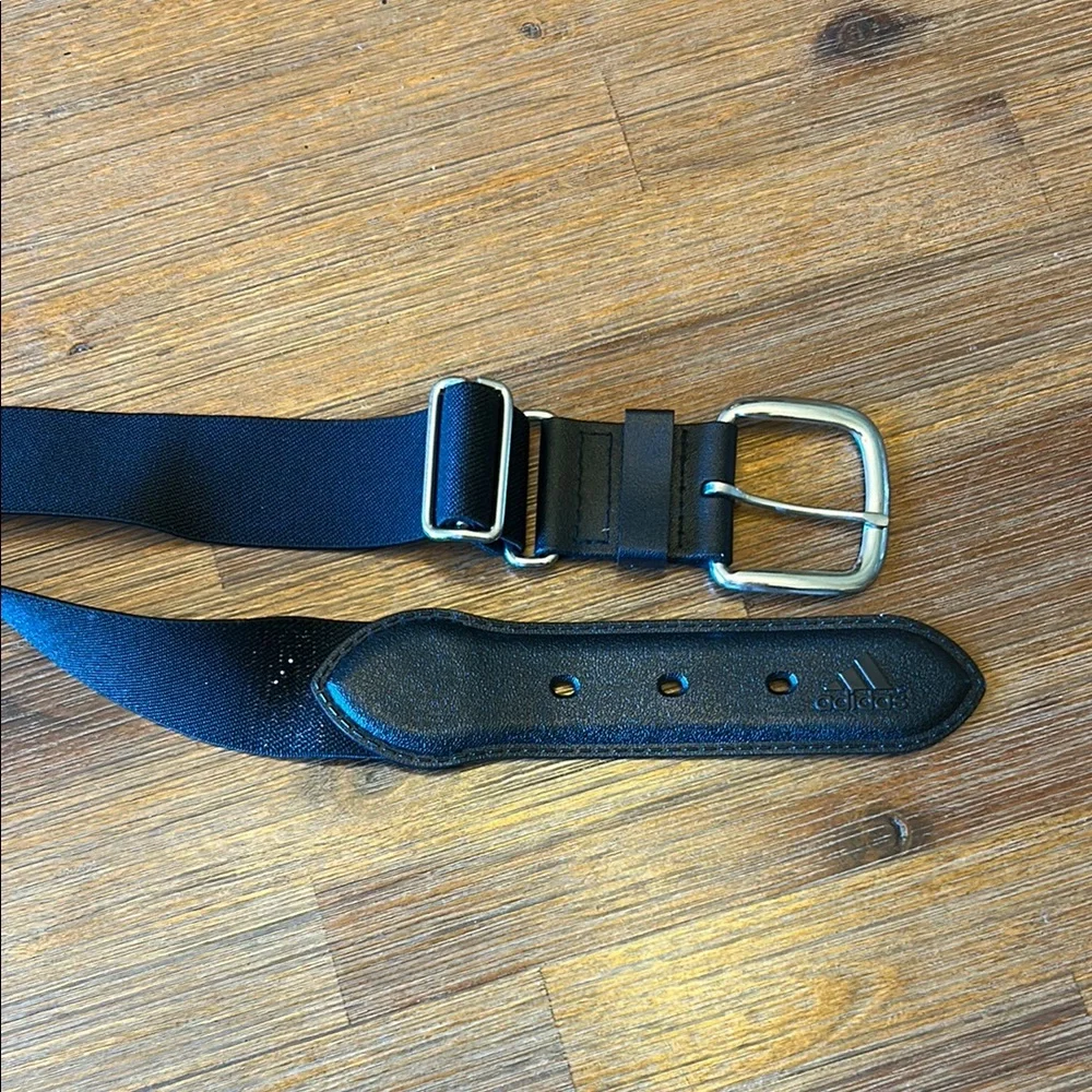 adidas Black Belt Durable Fabric Metal Buckle